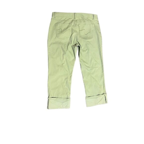Zena jeans cuffed capris size 12 - Picture 2 of 2
